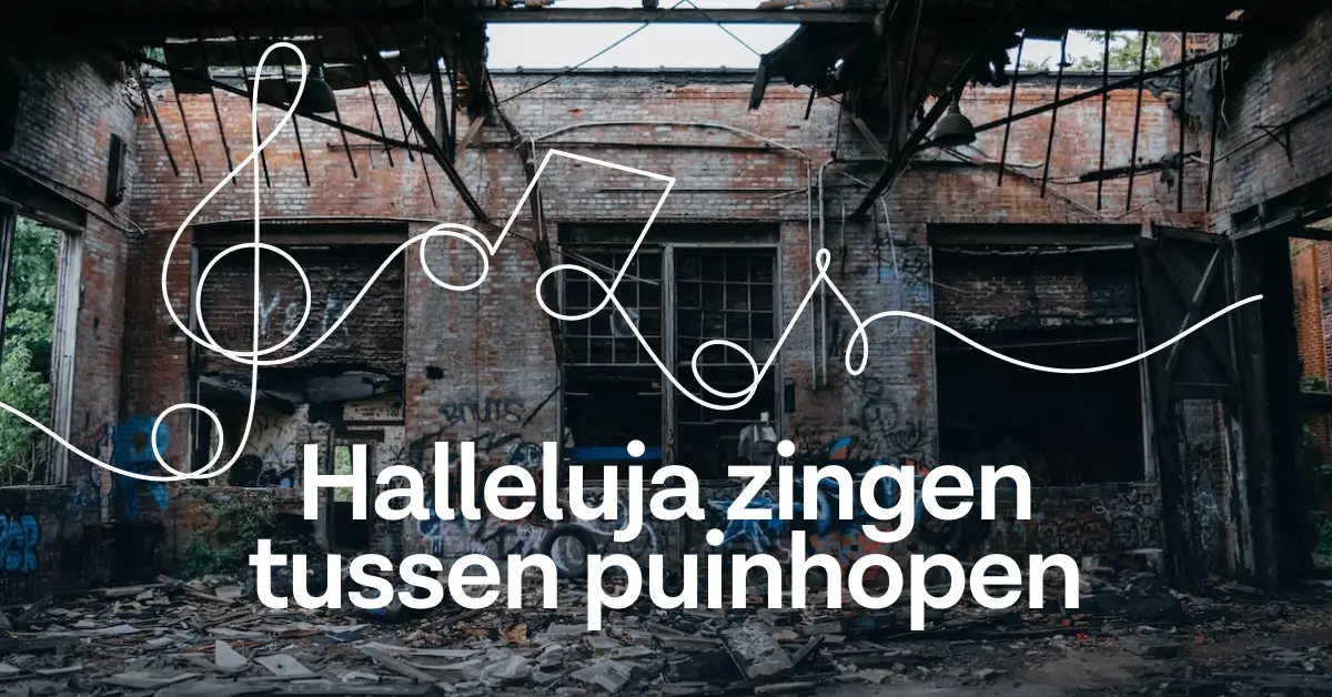 Halleluja zingen tussen puinhopen – viering Geloven in Spangen (16 november 2025)